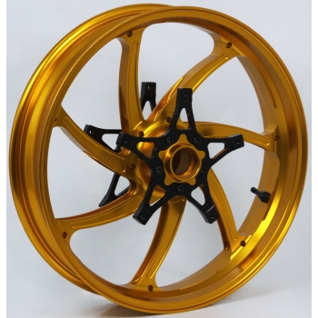 Two-piece forged wheels